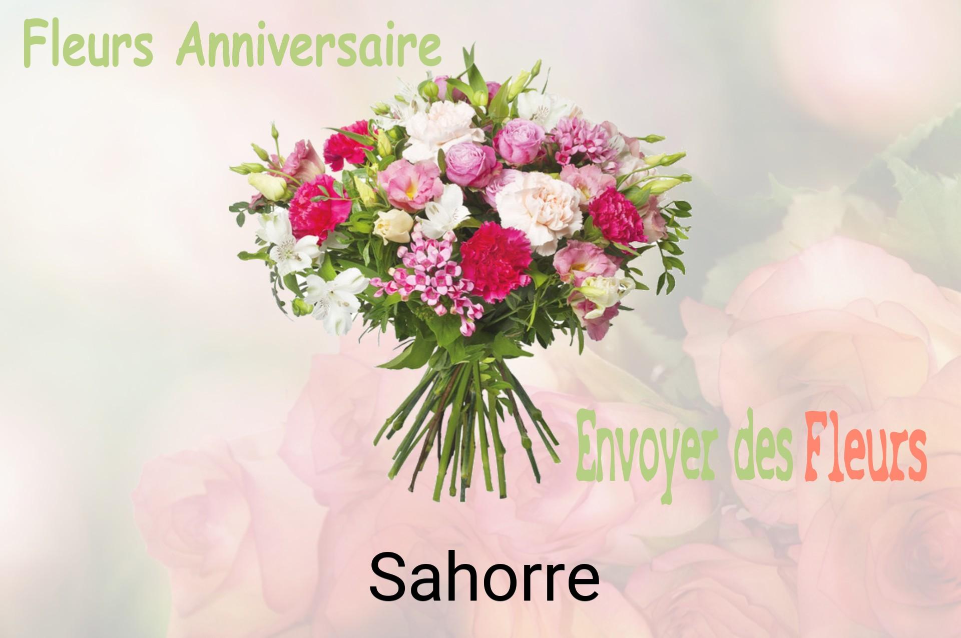 Bouquet de fleurs d’anniversaire livré à Sahorre